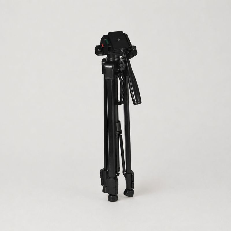 Black tripod for Walnut Watercolor Kit (Master Edition) on a cream background