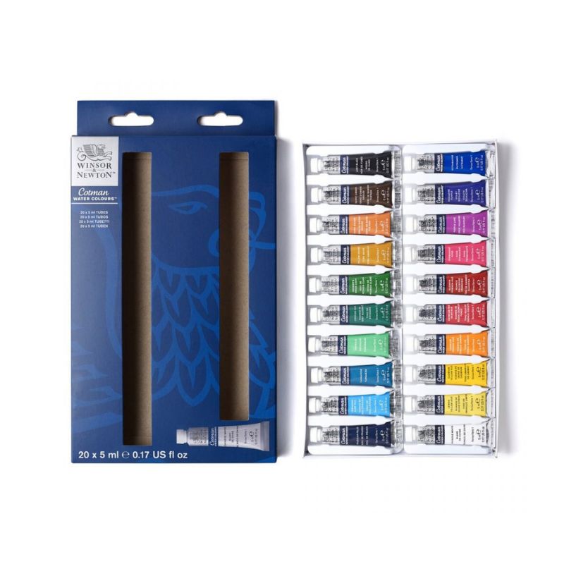 Winsor & Newton® Cotman - 20-teiliges Aquarellset